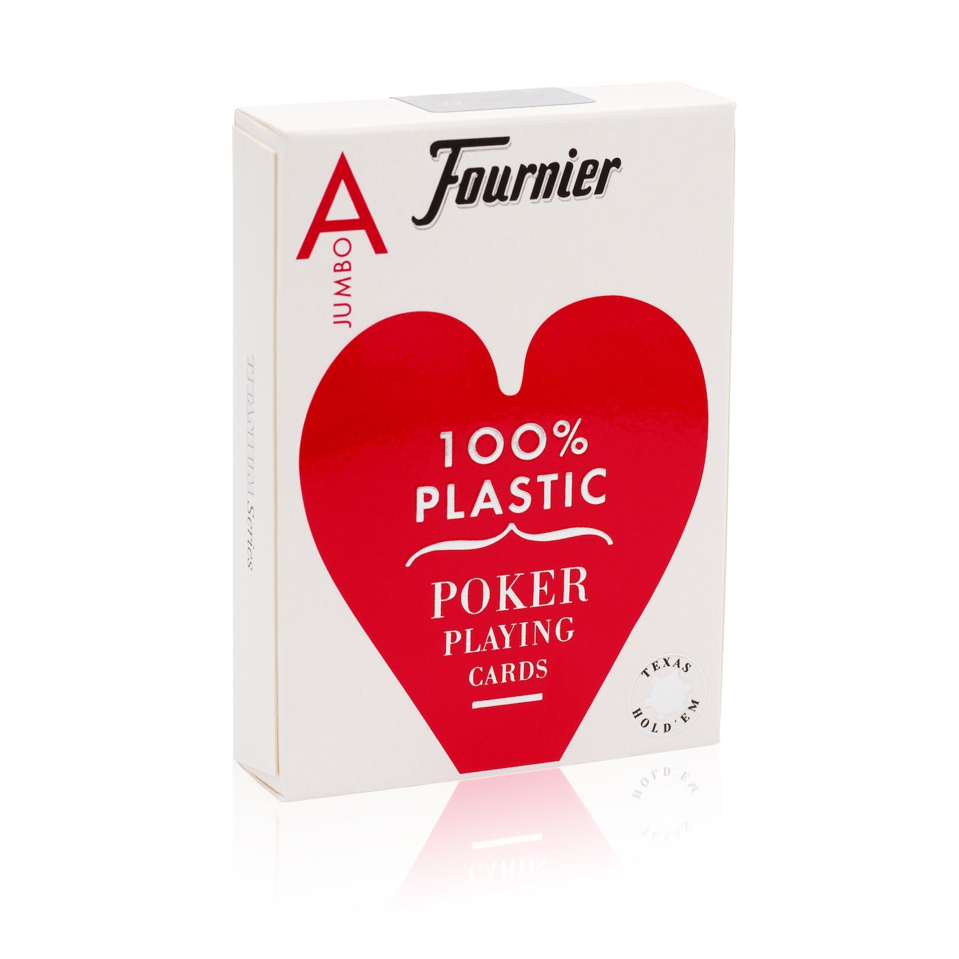 Fournier 2800 poker playing cards in 100% plastic